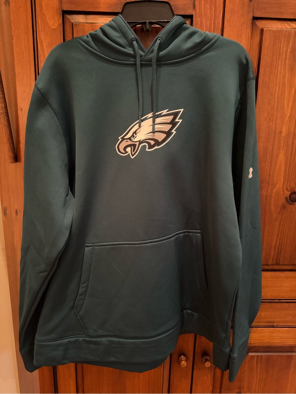 Under Armour NFL Men's XXL Dark Green Philadelphia Eagles Crewneck Hoodie NWT